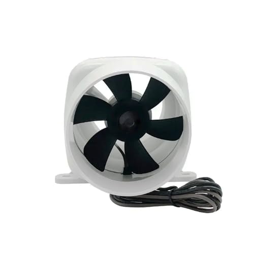 Image of 3 inch in-line Marine Bilge Air Blower 12V 130CFM Centrifugal Bilge Fan