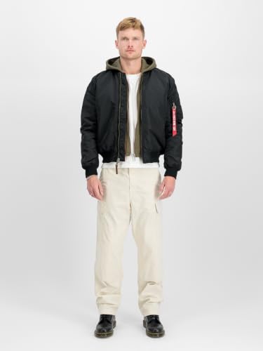 Alpha Industries Herren Jet Short Für Cargos, Schwarz, 34 EU – Ansicht 3