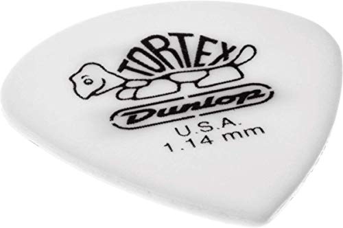 Dunlop 478 TORTEX White JAZZ III Picks (12-Pack) 1.14 mm - Les Beatles, Paul McCartney, John Lennon, RIngo Starr, George Harrison Dunlop 478 TORTEX White JAZZ III Picks (12-Pack) 1.14 mm – Image 3