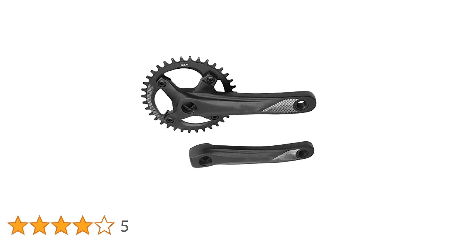 Amazon | マウンテン バイク クランクセット、36t 170mm 104bcd