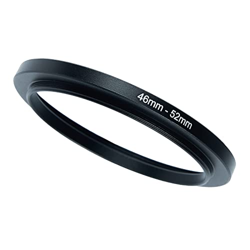 Image of 46mm to 52mm Step-Up Ring Filter Adapter for All Brands UV ND CPL Metal Ring Step-Up Rings Adapter Filter (46mm-52mm)
