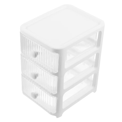POPETPOP caja de almacenamiento de papelería pequeño largo organizador de cajones divisores cajonera escritorio cajon escritorio almacenamiento de escritorio cajones de plástico páginas