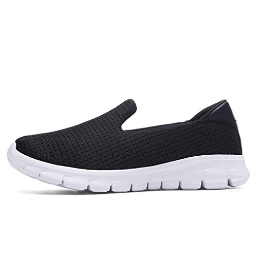 Women's Walking Shoes Slip on Fashion Sneaker with Support Flats2