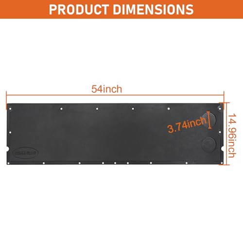 Image of Hooke Road Tacoma Tailgate Panel Flat Cover Protector for 2005-2023 Toyota Tacoma 2nd 3rd Gen, Tail Gate Pad Camping Table, Food-Safe Plastic Cutting Board