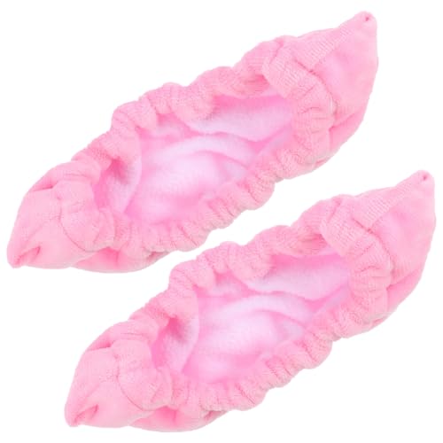 Couvre-lames de patins à glace rigide rose, accessoire hockey et patinage