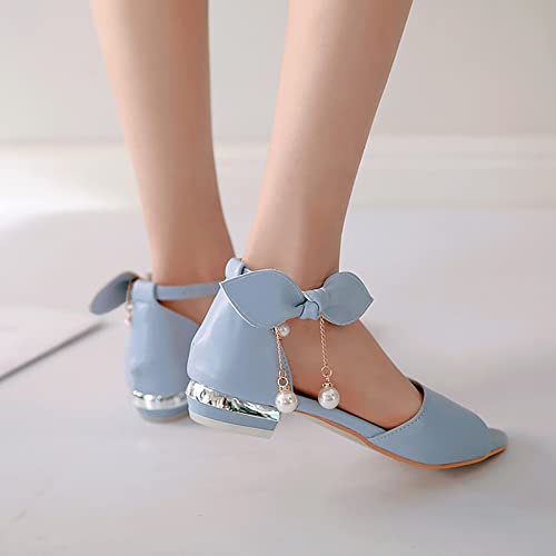 Big Kids Girl Roman Buckle Fish Mouth Open Toe Children's Shoes Party Wedding Prom Princess Shoes Flip Flop Kids Girls3