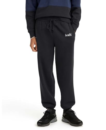 Image of Levi's Men's Graphic Sweatpants, (New) Caviar, X-Large