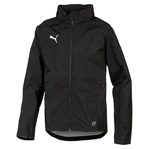 Veste de pluie Puma Liga Jr pour rester au sec lors du sport scolaire