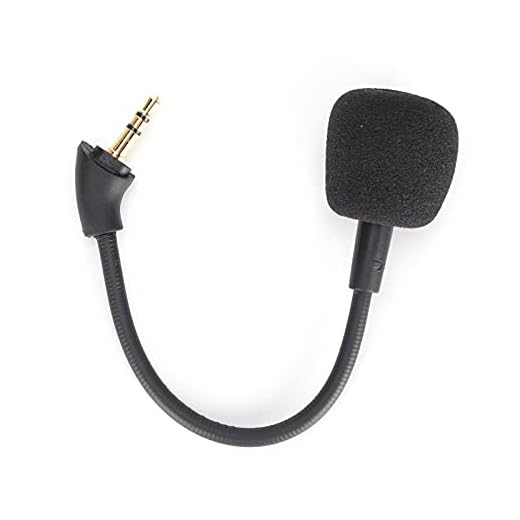 Substituição de microfone para Kingston HyperX Cloud Mix, microfone de substituição para fone de ouvido com cancelamento de ruído para computador e jogos