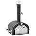 vidaXL Horno de Pizza para Exterior con Piedra para Pizza Ahumador Barbacoa Accesorio Jardín Patio Panes Pasteles Tartas Robusto Duradero