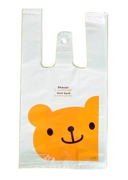 Amazon | 【MINAKIKO】かわいい レジ袋 ビニール袋 (くま SSサイズ 100