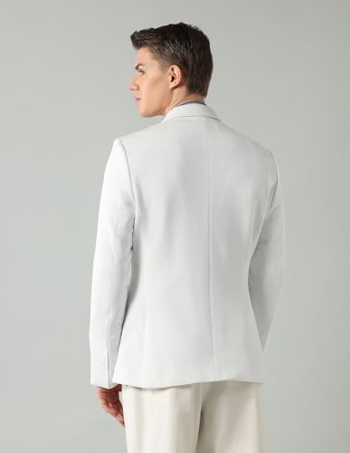 Image of Arrow Knitted Blazer for Men - Slim Fit, Button Closure Casual Blazer for Men
