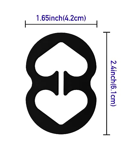 Tamlien Bra Strap Clips for Racerback, Anti-Slip Buckles Conceal Straps, Racer Back Conceal Straps2