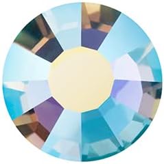 144 Pieces SS20 Preciosa Maxima Czech Crystal Flat Back, Rhinestones for Crafts, Aquamarine AB