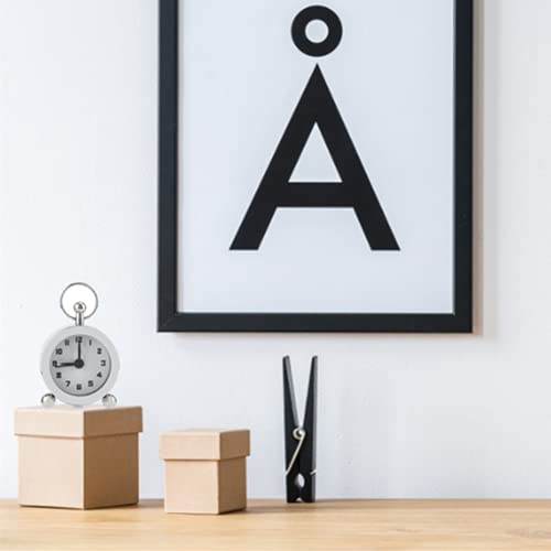 Aunmas 1.96 Inch Mini Alarm Clock, Retro Mechanical Manual Metal Clock With Hanging Chain, Silent Soft Wake-Up Digital Clock For Kids Bedroom Time Management Heavy Sleepers #TOP3