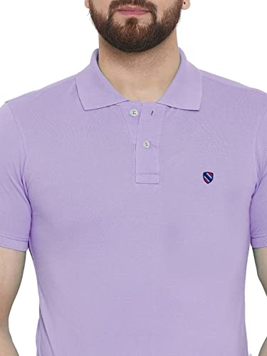 Image of Men's Casual Cotton Polo Tshirt (N1002-AIRFORCE mp)