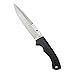 Spyderco Sustain Fixed Blade Utility Knife with 6.19" CPM 20CV Stainless Steel Blade and Premium Pouch-Style Leather Sheath - PlainEdge - FB39GP