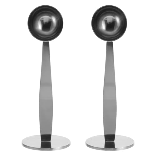 MOTHNUR Pressini Per Caffè Professionali in Acciaio Inossidabile, Pressino e Cucchiaio 2 in 1 Per Misurare e Pressare La Polvere Di Caffè, Set Da 2 Pezzi Per Baristi e Appassionati Di Espresso