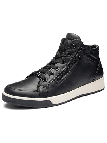 ARA Baskets ROM pour Femme Noir 40 EU en cuir souple