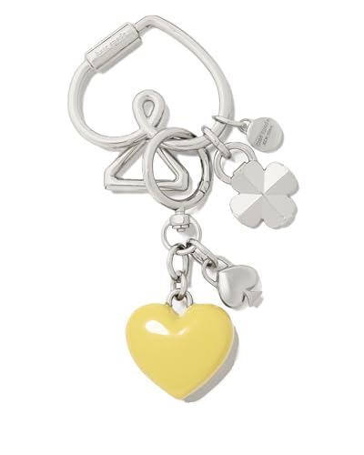 kate spade new york Spade Logo Heart Keyfob