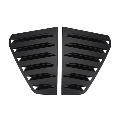 Garniture couvercle aération Golf 7 volet ABS anti-UV noir mat