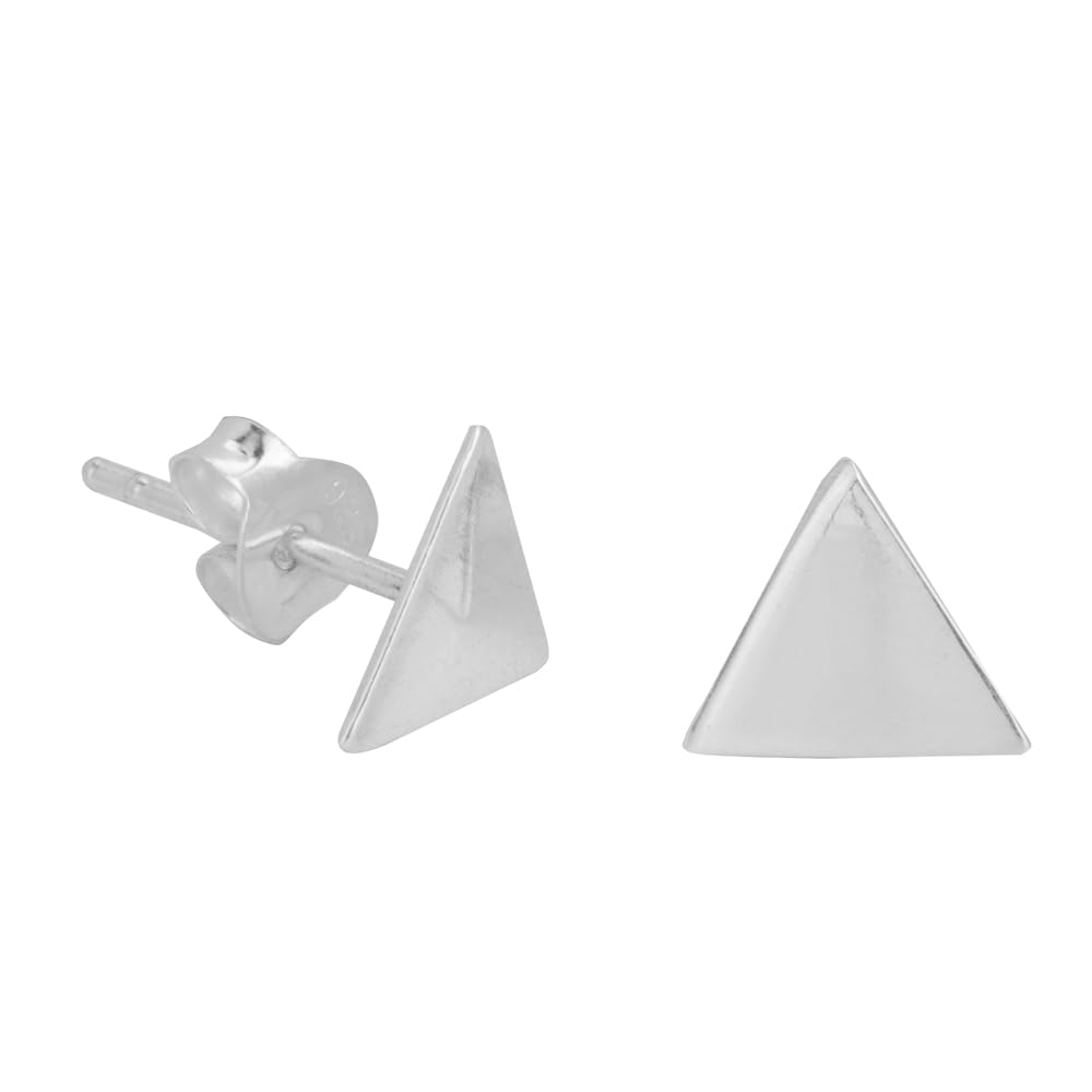 925 Sterling Silver Geo Chic Triangles Stud Earrings For Women and Girls | Gifts for Girlfriend, Gifts for Women & Girls (B0CLP5RD79) Amazon Price History, Amazon Price Tracker