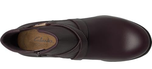Clarks Women's Emily2 Henley Ankle Boots, Chocolate Leather, 9 - image 6