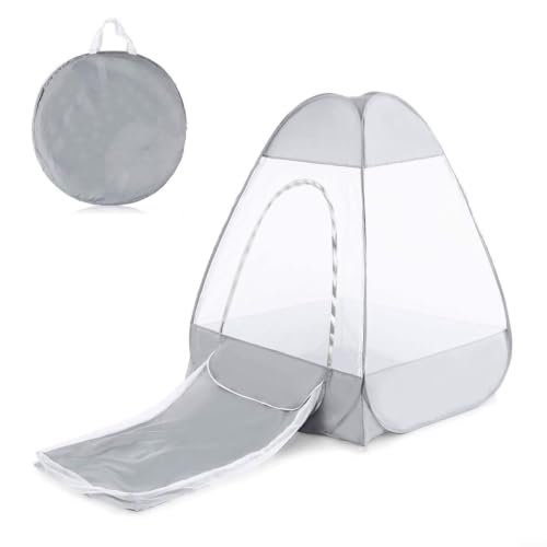 Red de campamento de plegado rápido con cabaña de yoga portátil y malla protectora