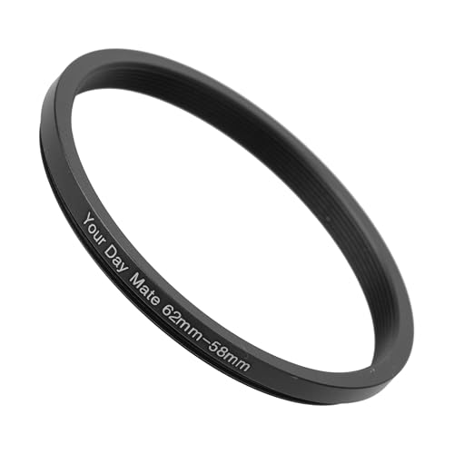✅ [IN CONSEGNA] 1 Anello Step Down Ø 62 - 58 mm. Per lenti Ø 62 mm e filtri Ø 58 mm.