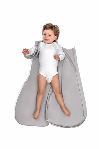 Image of The Ollie World Alphie Sleep Pouch, Made from Custom Patented Moisture-Wicking Fabric, 2-Way Zipper, Sleep Wearable Blanket