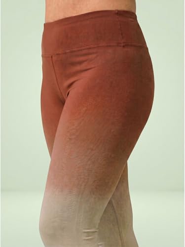 Image of Fashiol Women's Yoga Workout Ombre Tights Slim Fit Pants Breathable Gymwear Tights | High Waisted Fitness Leggings