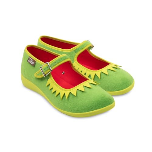 Image of Hot Chocolate Design Women's Mary Jane Flat Shoes - Mary Jane Flat Dress Shoes with Non-Marking Rubber Sole Adjustable Buckle-Strap, Adjustable Buckle-Strap and Cushioned Inner Sole with Arch Support