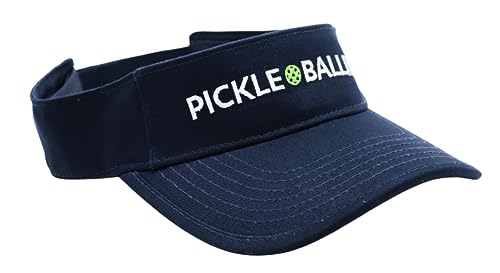 Pickleball Visor | Funny Pickle Ball Hat for Women and Men | Pickleball Gift Blue