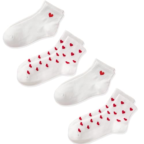 Calcetines Corazones, Calcetines Mujer San Valentín, Calcetínes