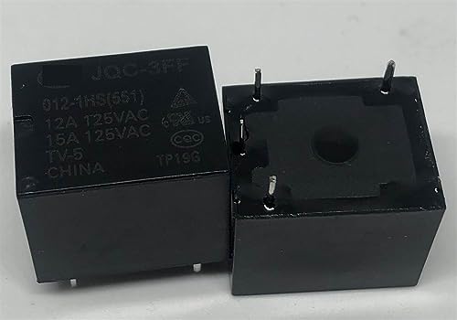 Relais MOBYAT JQC-3FF 012-1HS(551) 12VDC T73-1A 4 pins de remplacement