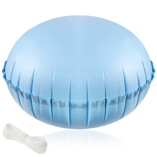 Cojín de Invierno para Piscina,4×4ft Cojín de Aire para Cubierta de Piscina,Cojín de Piscina Invierno,Cojín de Almohada de Aire de Cierre para Cubierta de Piscina sobre el Suelo