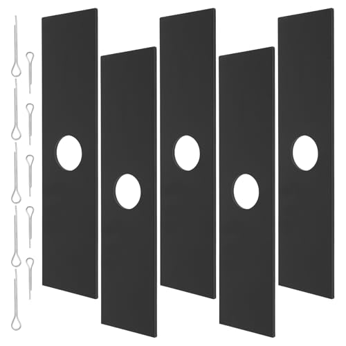 IDEASURE 8“ x 2" Universal Edger Blades (1" Center Hole) Compatible with Echo, Ryobi, Stihl, Troy-Bilt, Craftsman, Maruyama Lawn Edgers, Replaces 613223 237001 720-237-001 4133-713-4101 216062, 5 Pack