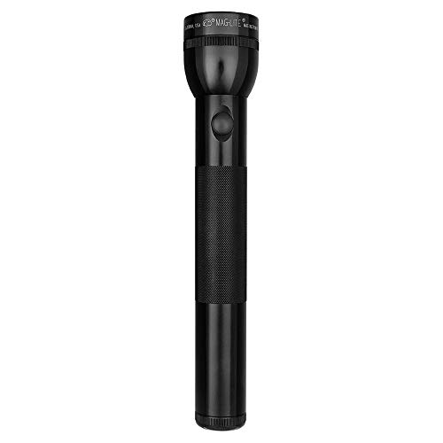 MagLite 3-Cell D Incandescent Flashlight – Water-Resistant, Adjustable Beam, High-Intensity Krypton Bulb – Black view 4