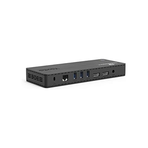 VisionTek VT4800 Thunderbolt 3/ USB-C Docking Station - 60W of Power, 2X DisplayPort, 4X USB-A, 1x USB-C, Audio, Ethernet for Windows/MacOS Cover