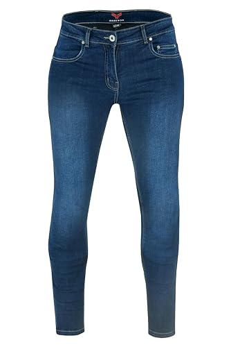 MCW Gear Stretch Motorcycle Jeans - UKCA/CE AA Rated Men's Kevlar Reinforced Denim, Level 2 Knee Amour (UK, Waist & Inseam, 34, 32)