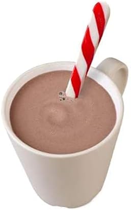 Miniatura 4 de BCL - Cucharas de bastón de caramelo de menta, cuchara agitación clásica comestible para chocolate caliente, café y postre, regalos de fiesta de