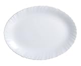 Mikrowellengeeignet Luminarc 11556 Servierplatte, oval, Glas
