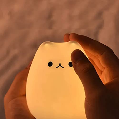 Lámpara nocturna para niños con luz LED y recargable USB miniatura 2