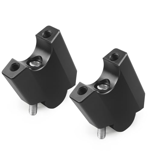 Rehausseur guidon 1-1/8" pour XT700Z Tenere 700 adaptateur fixation usiné CNC