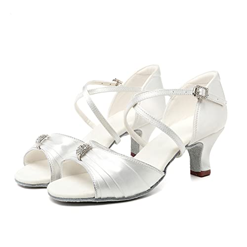 SWDZM Women Latin Ballroom Practice Dance Shoes Tango Salsa Professional Practice Dance Shoes2