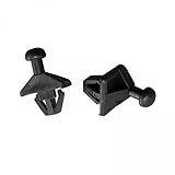 FJMQHU Cargo Cover Hook Clips for Car Parcel Shelf - Fits Kicks Silvia S13 Note, Black, 4 Pcs