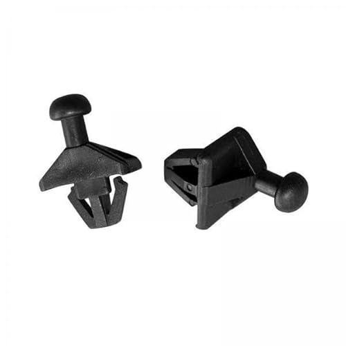 FJMQHU Cargo Cover Hook Clips for Car Parcel Shelf - Fits Kicks Silvia S13 Note, Black, 4 Pcs