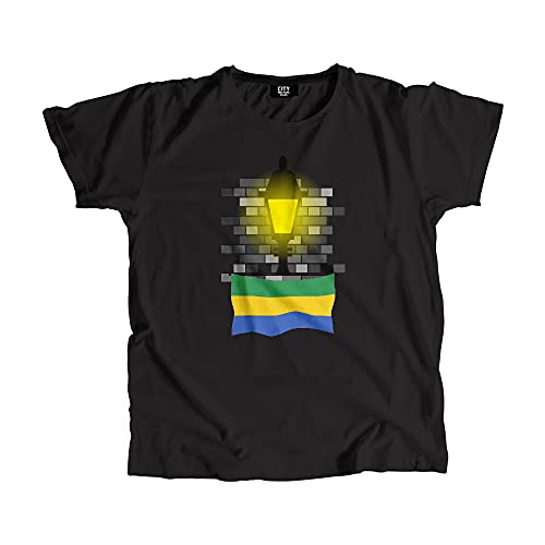 T-shirt Gabon Street Lamp Bricks respirant et confortable au quotidien