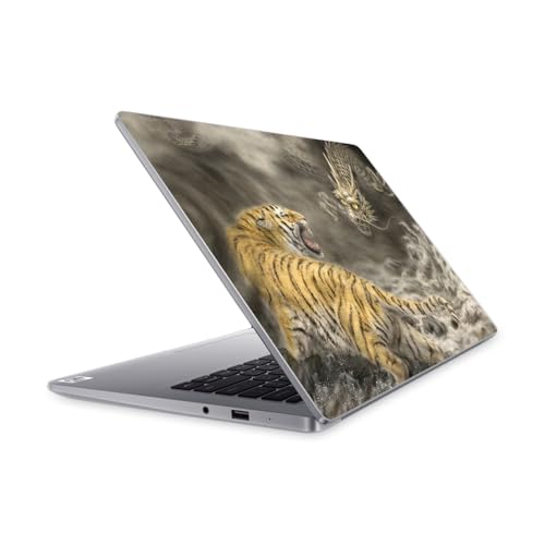 Peau autocollant Mi Notebook 14 Dragon et Tigre pour personnaliser votre espace de travail
