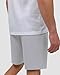 INTO THE AM Light Grey Men's Daily Shorts 9